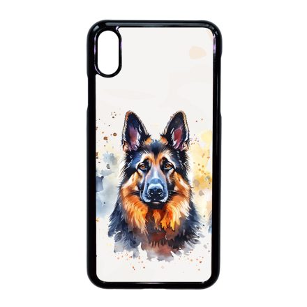 Barna-Fekete Belga juhászkutya iPhone Xs Max tok