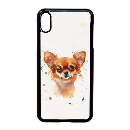 Hosszúszőrű csivava iPhone Xs Max tok