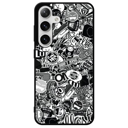 stickerbomb matricabomba Samsung Galaxy szilikon tok