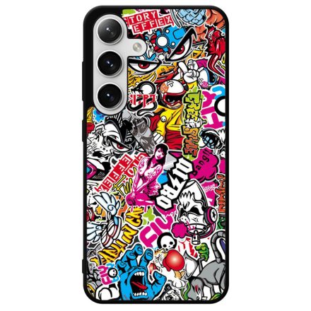 stickerbomb matricabomba freestyle Samsung Galaxy szilikon tok