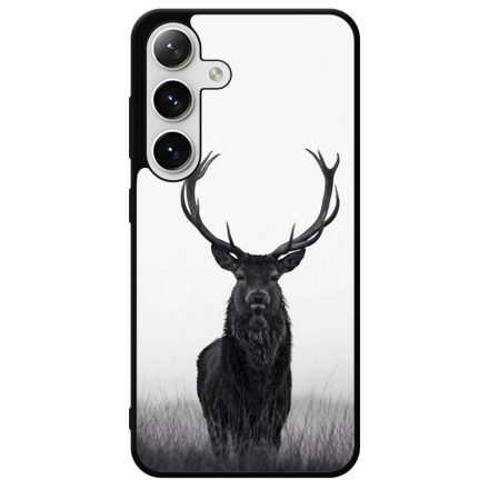 szarvas szarvasos agancs őszi fehér iPhone szilikon tok