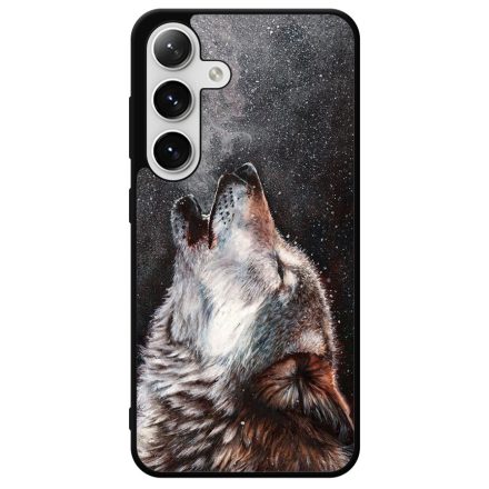 téli farkas wolf art iPhone szilikon tok