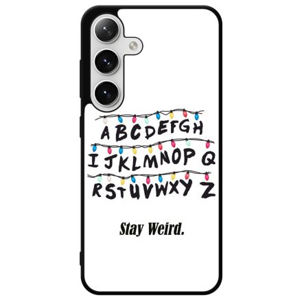 Stay Weird - Stranger Things Samsung Galaxy szilikon tok