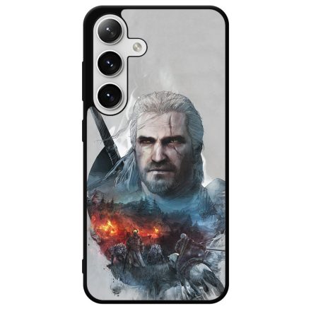 the Witcher Artwork Vaják Geralt of Rivia Samsung Galaxy szilikon tok