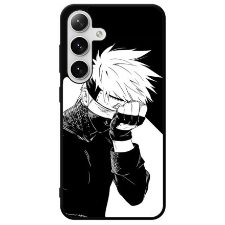 Kakashi Black & White - naruto anime Samsung Galaxy szilikon tok