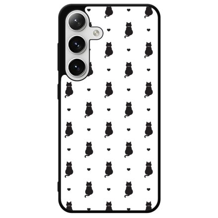 Cats Love - cicás Samsung Galaxy szilikon tok