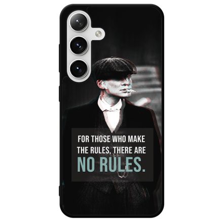 Tommy Shelby No rules idezet peaky blinders Samsung Galaxy szilikon tok