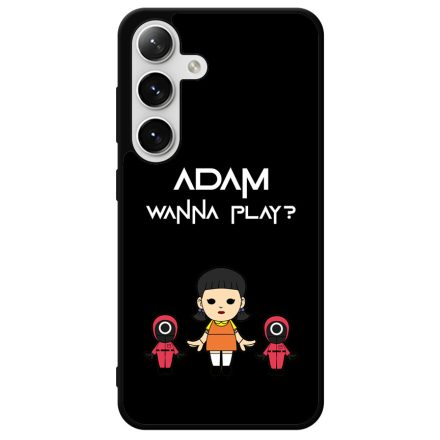 Squid Game akarsz jatszani Kerd a neveddel Samsung Galaxy szilikon tok