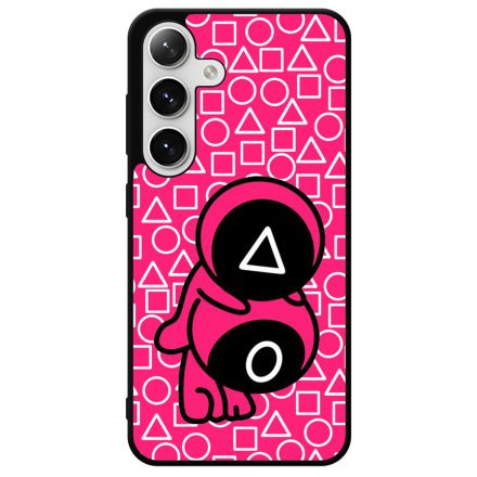 Squid Game roszaszin cuki katona mintas Samsung Galaxy szilikon tok