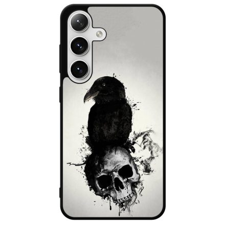 Raven & Skull - Vikings Samsung Galaxy szilikon tok
