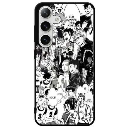 Haikyuu Collage Samsung Galaxy szilikon tok