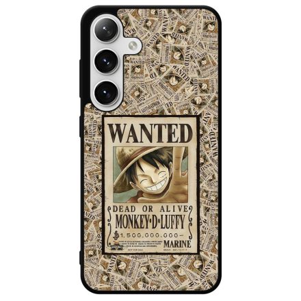 WANTED Monkey D Luffy - One Piece Samsung Galaxy szilikon tok