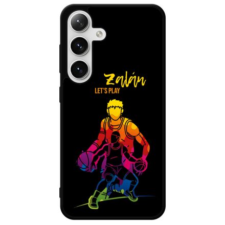 Kerd a neveddel Kosarlabda jatekos Samsung Galaxy szilikon tok