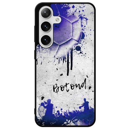 Kerd a neveddel BLUE kezilabda mintas Samsung Galaxy szilikon tok