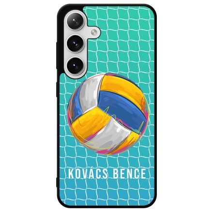 Kerd a neveddel Intense Blue Roplabda mintas Samsung Galaxy szilikon tok
