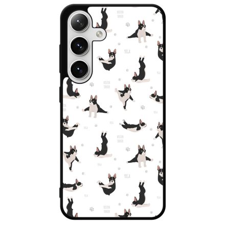 Boston terrier Joga Samsung Galaxy szilikon tok