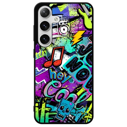Hey Cool Graffiti Samsung Galaxy szilikon tok
