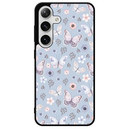 Aranyos kek pillangos iPhone szilikon tok