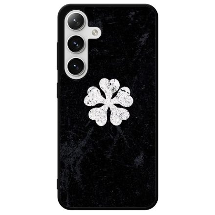 Black Clover symbol Samsung Galaxy szilikon tok