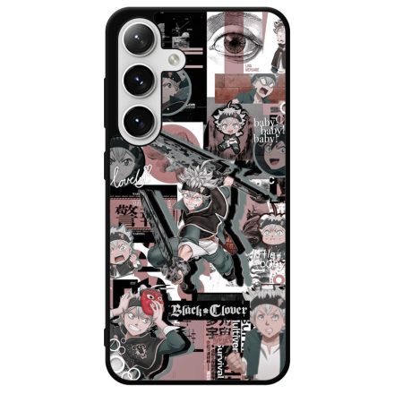 Black Clover Aesthetic Samsung Galaxy szilikon tok