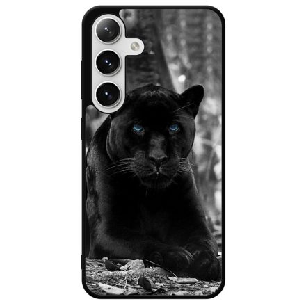 Fekete puma iPhone szilikon tok