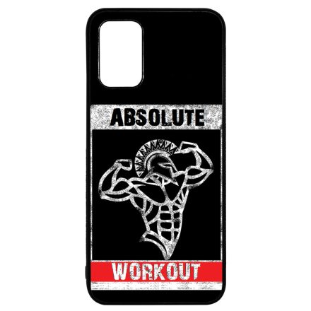 fitness absolute workout edzés gyúrós Samsung Galaxy A02s tok