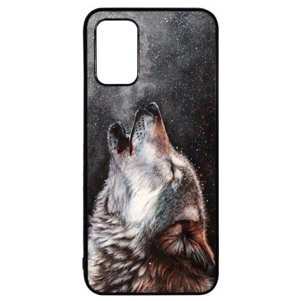 téli farkas wolf art Samsung Galaxy A02s tok