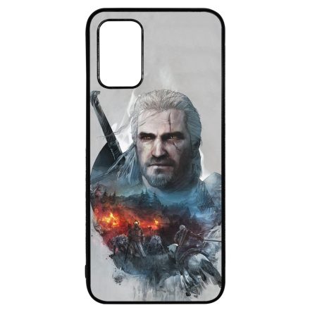 the Witcher Artwork Vaják Geralt of Rivia Samsung Galaxy A02s tok
