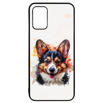 Színes Corgi Samsung Galaxy A02s tok