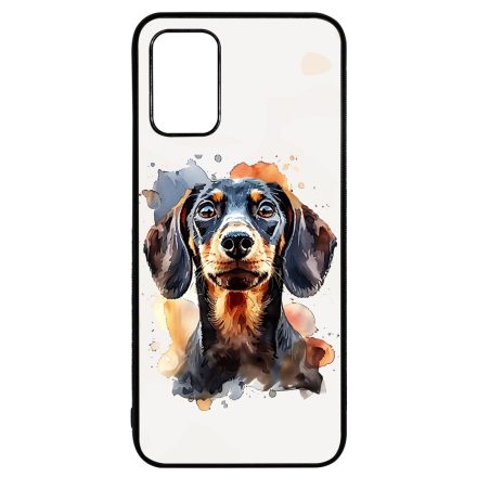 Fekete tacsi Samsung Galaxy A02s tok