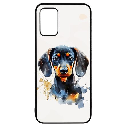 Fekete baba tacsi Samsung Galaxy A02s tok