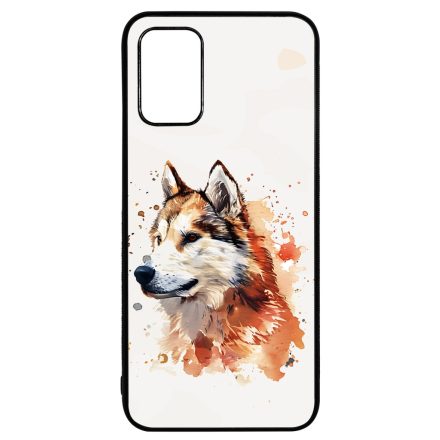 Barna Alaszkai Malamut Samsung Galaxy A02s tok