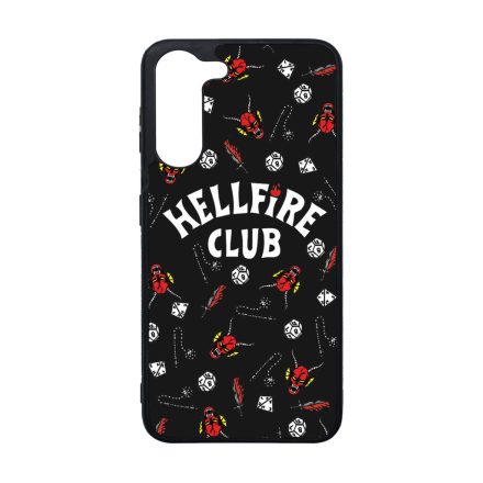 Hellfire Club - Fekete mintás - Stranger Things Samsung Galaxy A05s tok