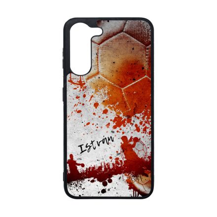 Kerd a neveddel RED kezilabda mintas Samsung Galaxy A05s tok