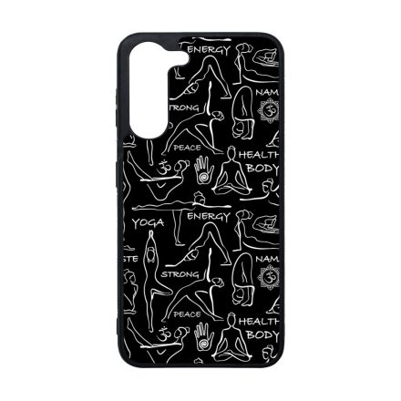 Black Line Art Joga Samsung Galaxy A05s tok