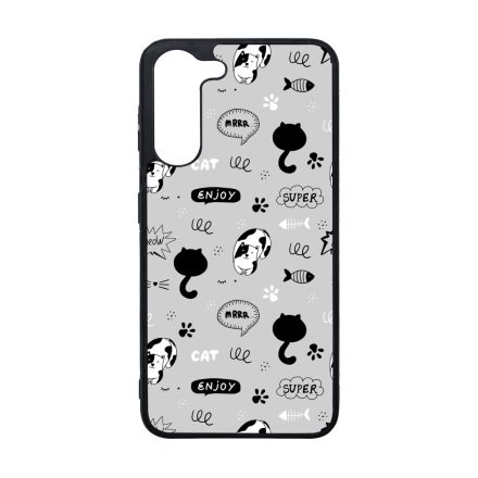 Mrrr Cuki Cica mintás Samsung Galaxy A05s tok