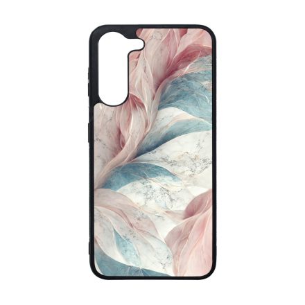 Lágy pasztel rózsaszín és zöld Art Samsung Galaxy A05s tok