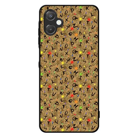 Alphabet - Stranger Things Samsung Galaxy A06 tok