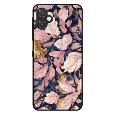 Gyönyörű rózsaszín aranyos virág Art Samsung Galaxy A06 tok