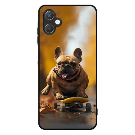 Francia bulldog gördeszkán Samsung Galaxy A06 tok