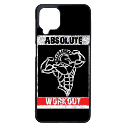 fitness absolute workout edzés gyúrós Samsung Galaxy A12 tok