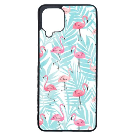 Flamingo Pálmafa nyár Samsung Galaxy A12 tok