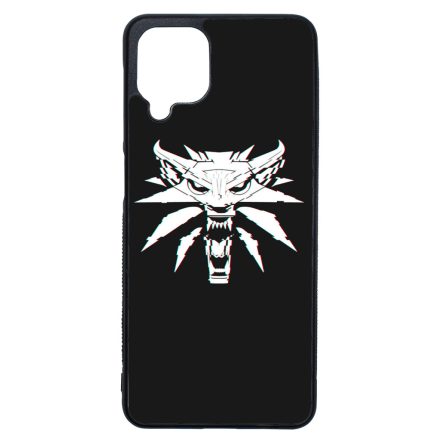 the Witcher GLITCH WOLF Vaják Netflix Samsung Galaxy A12 tok