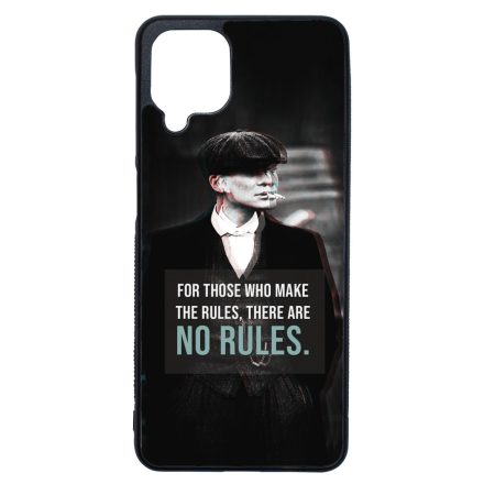 Tommy Shelby No rules idezet peaky blinders Samsung Galaxy A12 tok