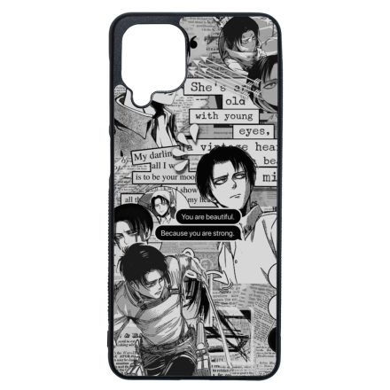 Levi Ackerman Graphic - Attack on Titan Samsung Galaxy A12 tok