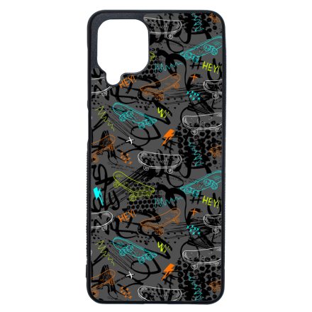 Skateboard Gordeszka mintas Samsung Galaxy A12 tok