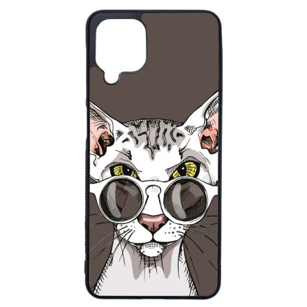 Hipster Szfinx cicus Samsung Galaxy A12 tok