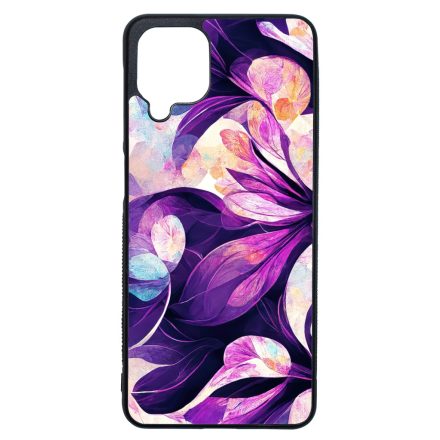 Zen lila absztrakt Art Samsung Galaxy A12 tok