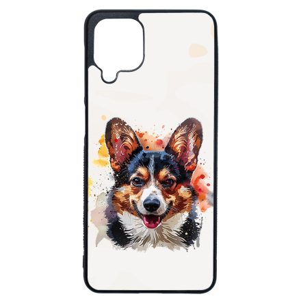 Színes Corgi Samsung Galaxy A12 tok