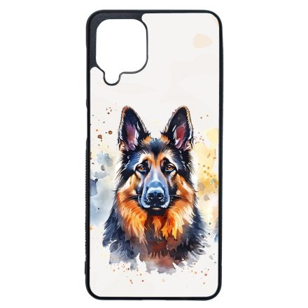 Barna-Fekete Belga juhászkutya Samsung Galaxy A12 tok